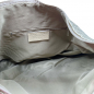 Preview: Schultertasche Lia gold, Leder gold, offen